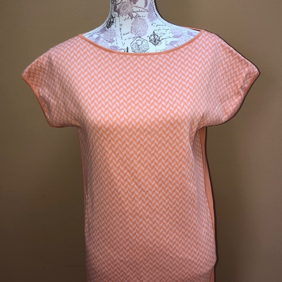 Tia Cibani sweater sheath dress 2 orange pink - Picture 2 of 6